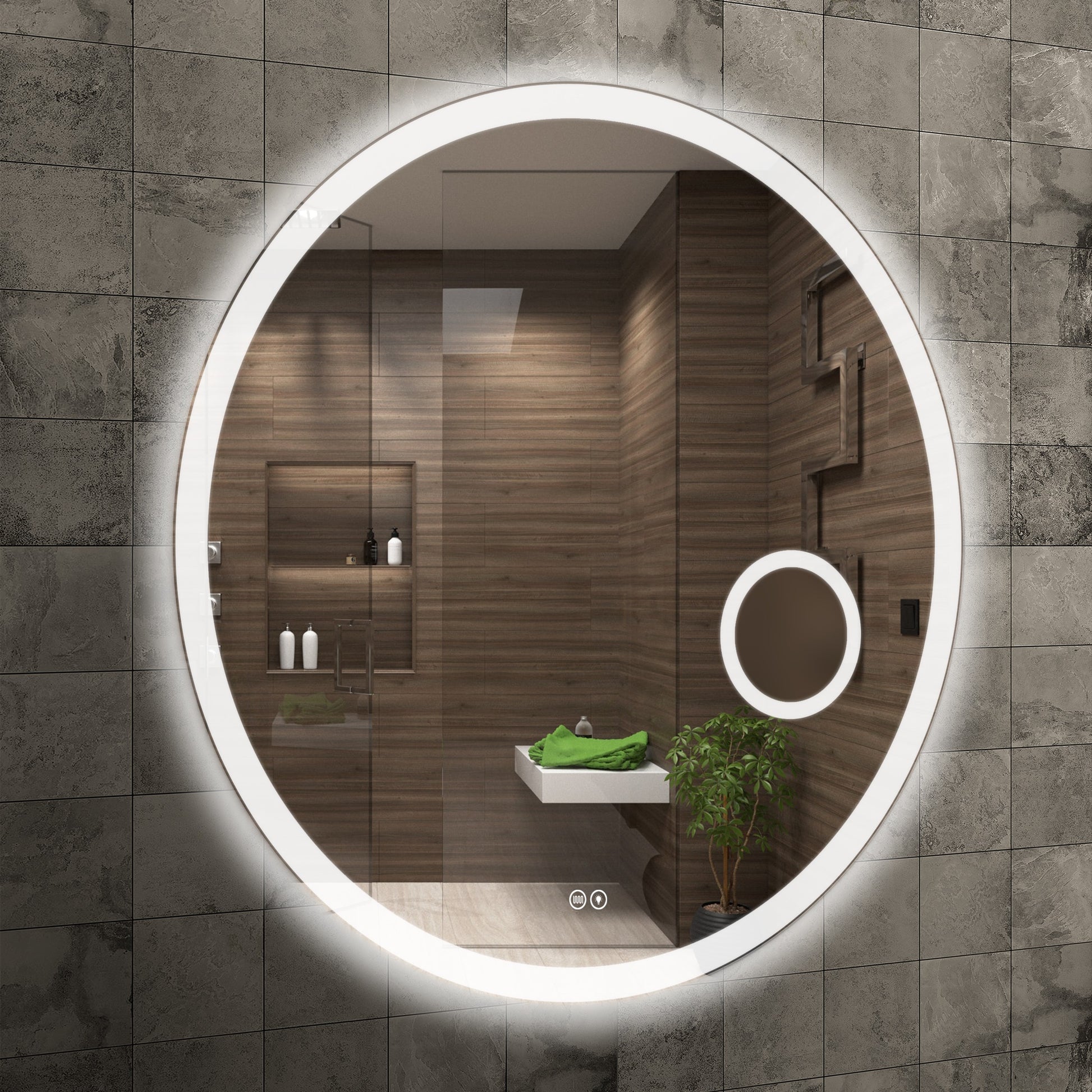 Spogulis RD 80 cm x 2,5 cm - N1 Home