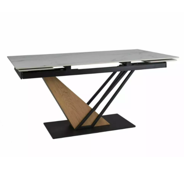 Galds GENEVA 75/90/160(180)/220(240) balts - N1 Home