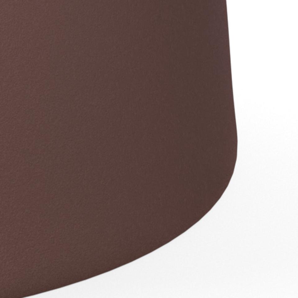 Kafijas galds Ferro 80/80/42 cm Cocoa marmors