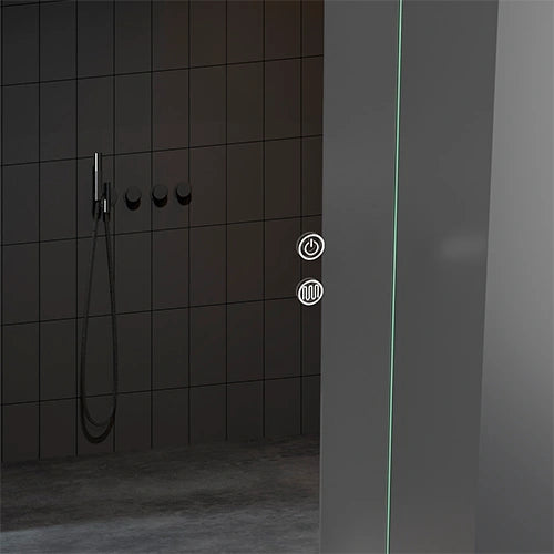 LED spogulis Portor, 100 x 120 cm, 2700-6500K, 25W, 2734Lm, IP44 - N1 Home