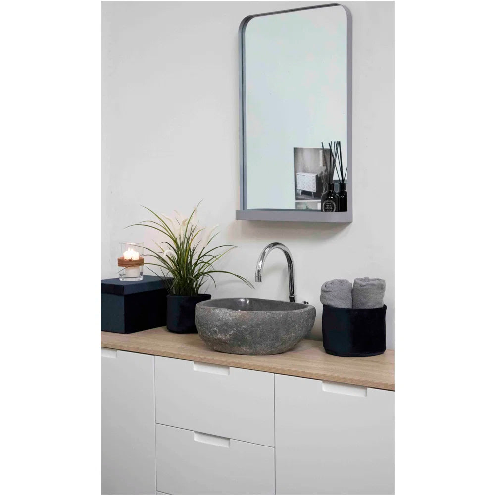 Izlietne Donia Riverstone 35/40/15 cm pelēks