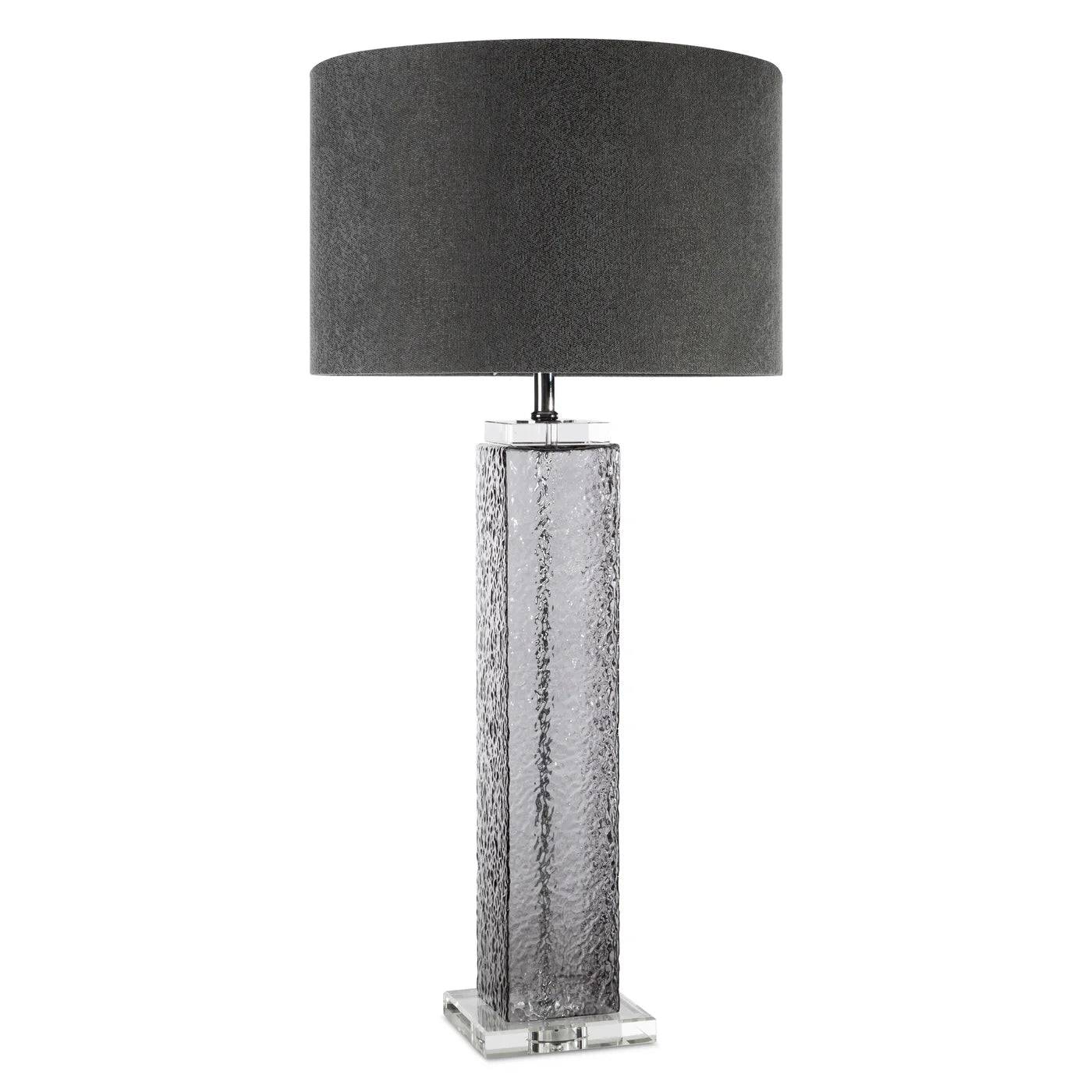 Galda lampa Kas 46/92 cm tērauds/pelēks - N1 Home