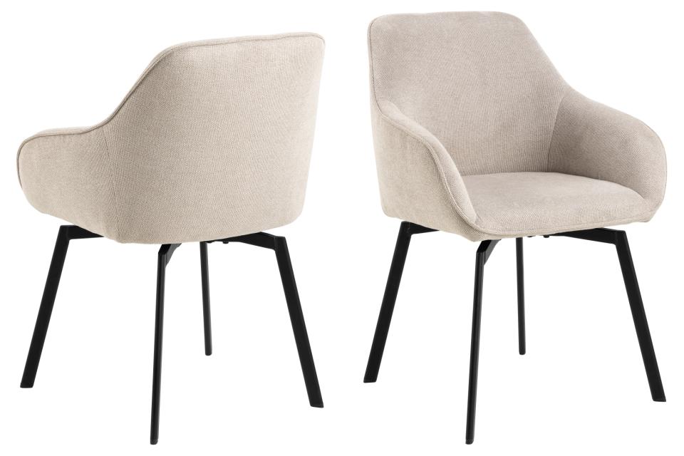 Krēsls Clars 58/55/83 cm bēšs - N1 Home