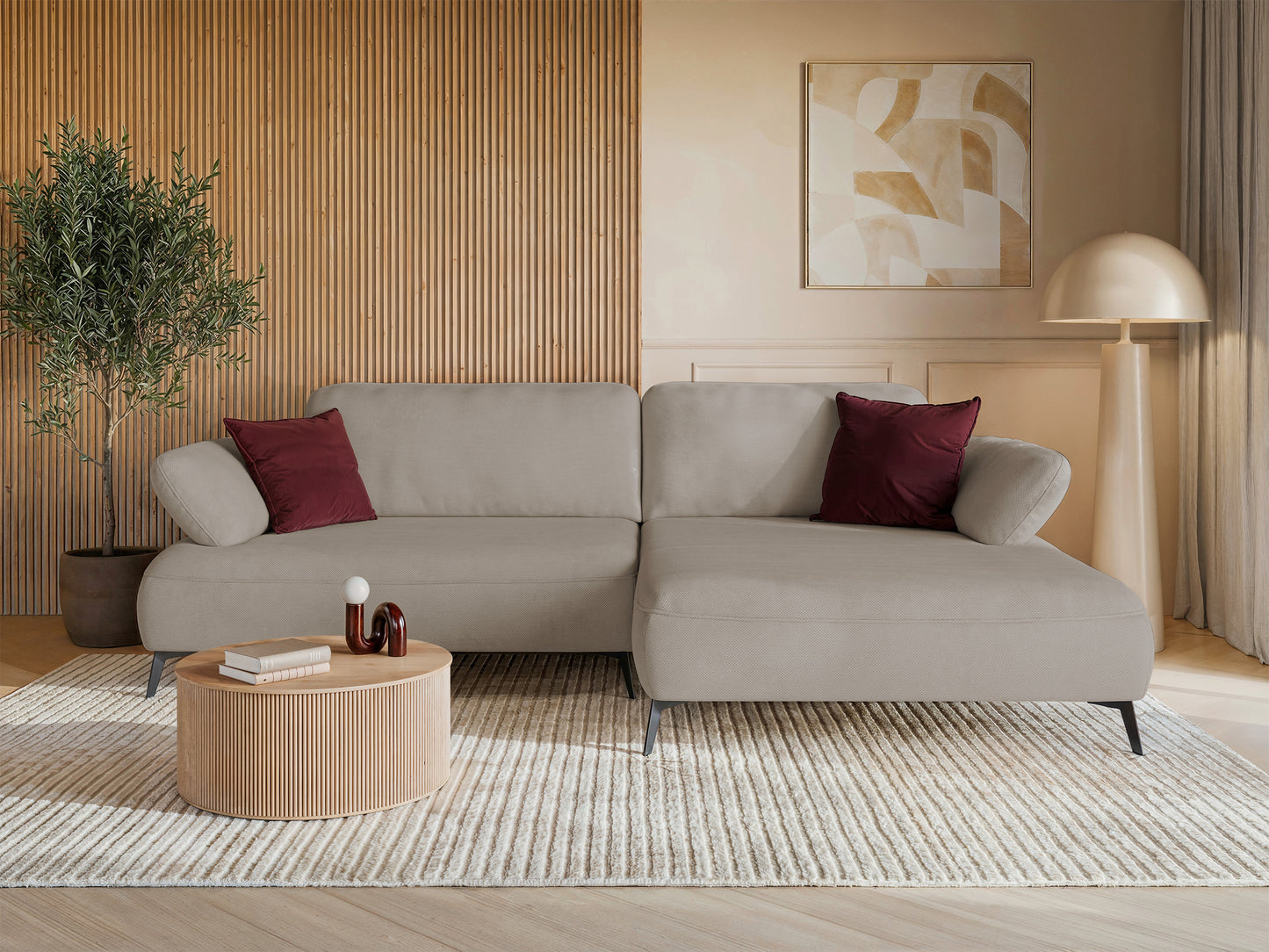 Dīvāns Lavoda 284/75/186 cm Pretty 3 - N1 Home