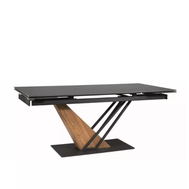 Galds GENEVA 75/90/160(180)/220(240) melns - N1 Home