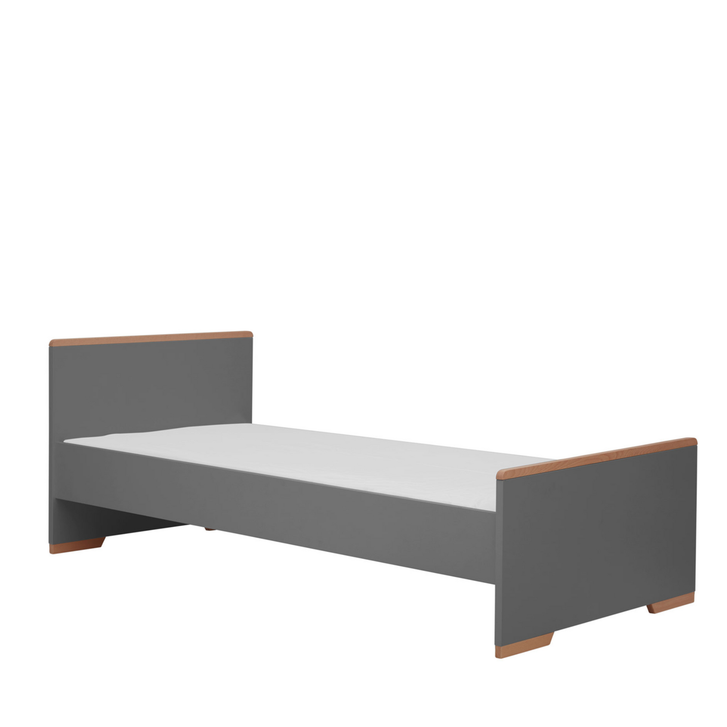 Gulta SONI 200x90 cm pelēks - N1 Home