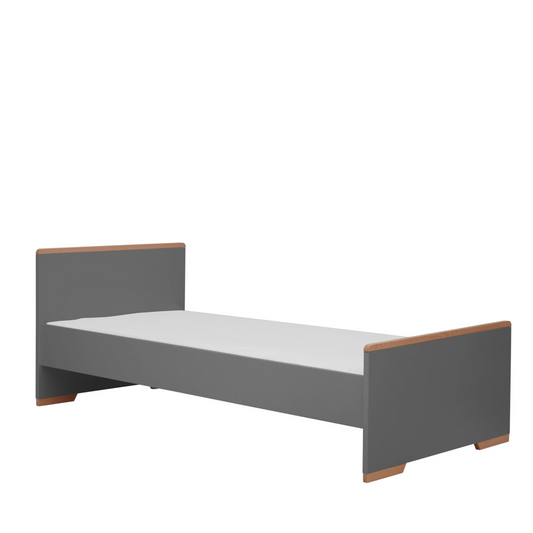 Gulta SONI 200x90 cm pelēks - N1 Home