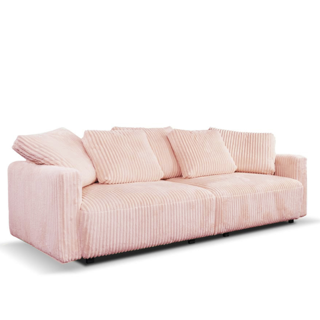 Dīvāns Espi 257/108/94 cm Ambience rozā - N1 Home