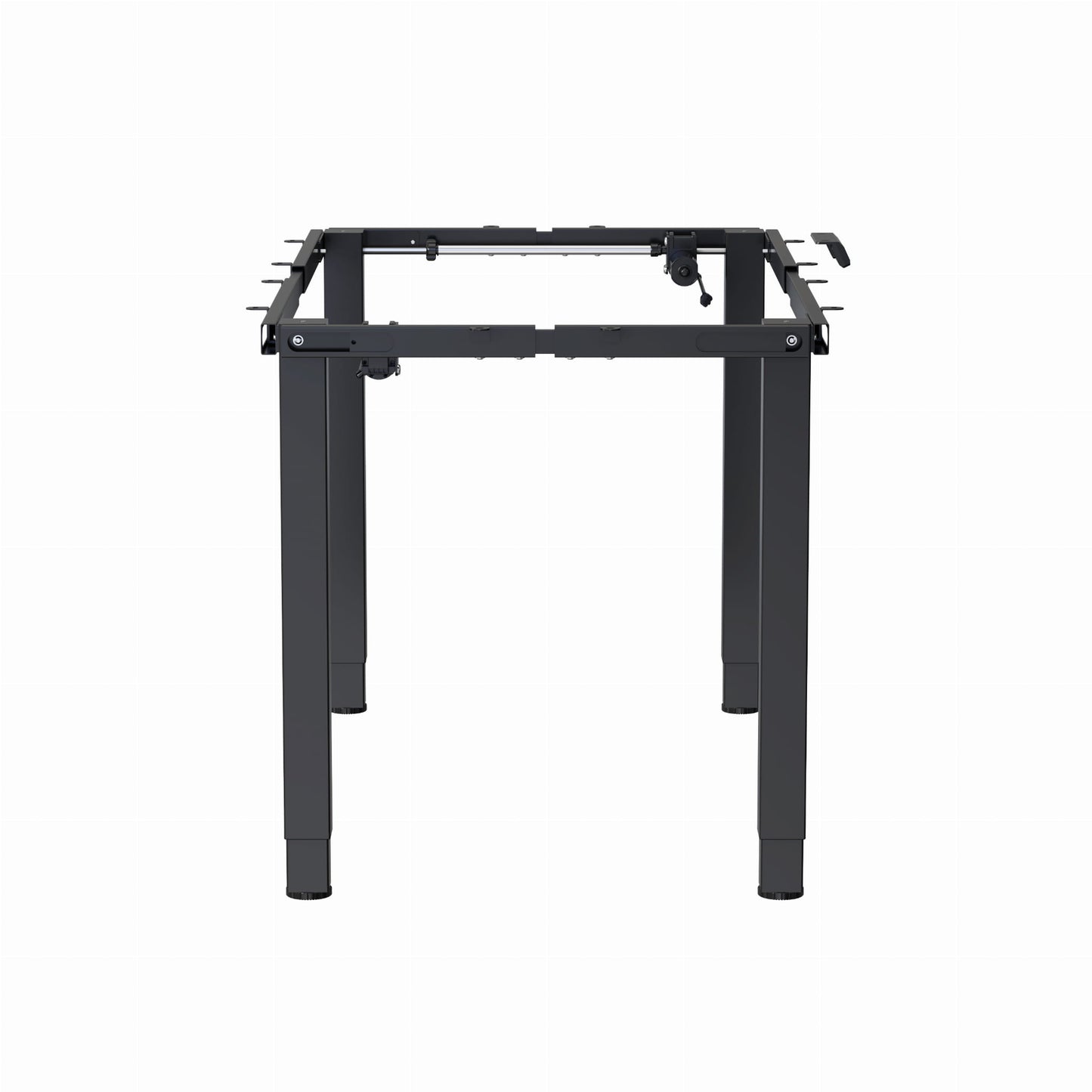 Divu dzinēju elektriski regulējams galda rāmis Flo Pro 100-170/120-200 cm melns - N1 Home