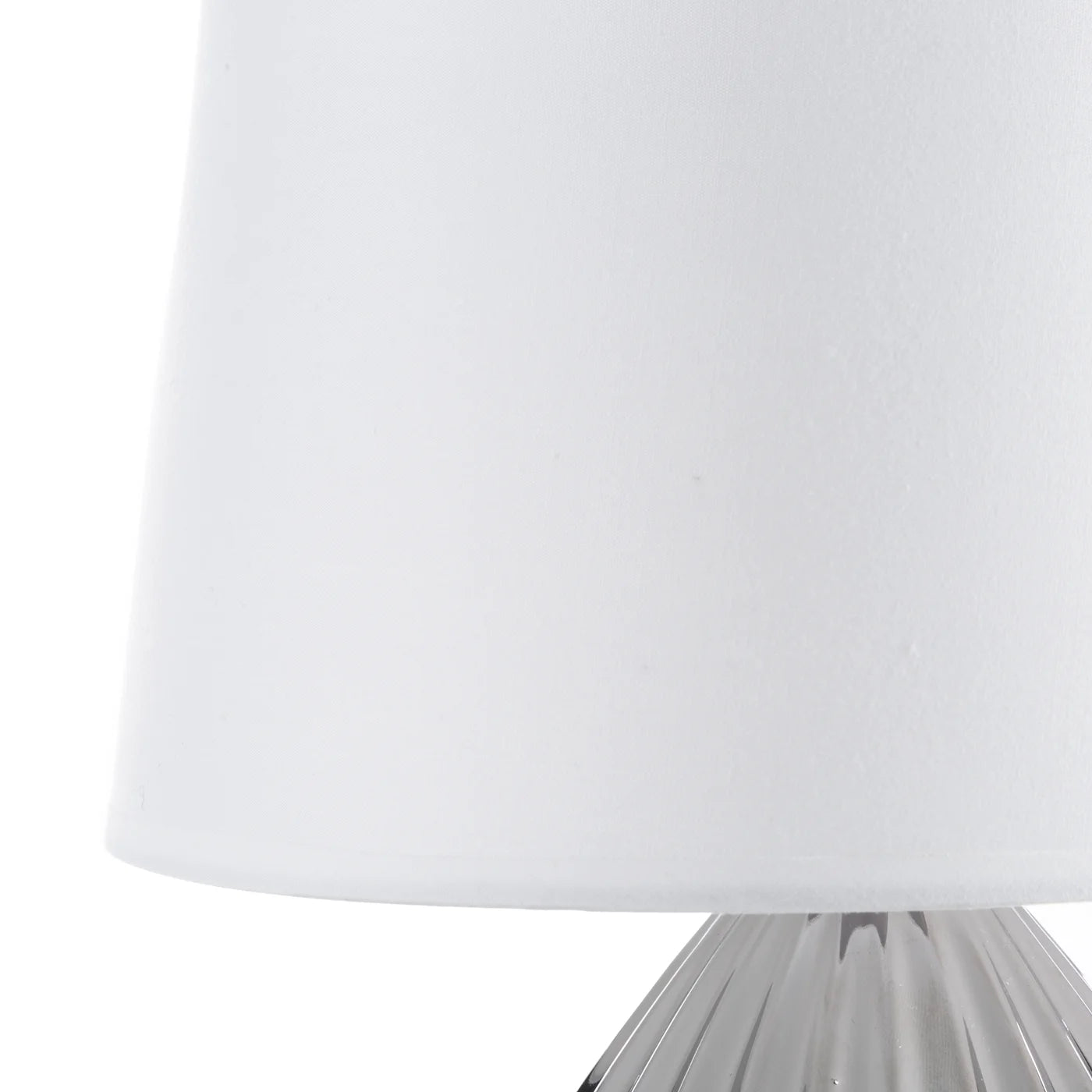 Galda lampa Vens 25 x 41 cm balts/sudrabs - N1 Home