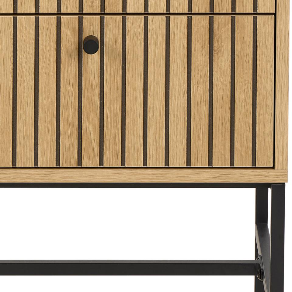 Naktsskapītis Alba 45,6x40x70 cm ozols - N1 Home