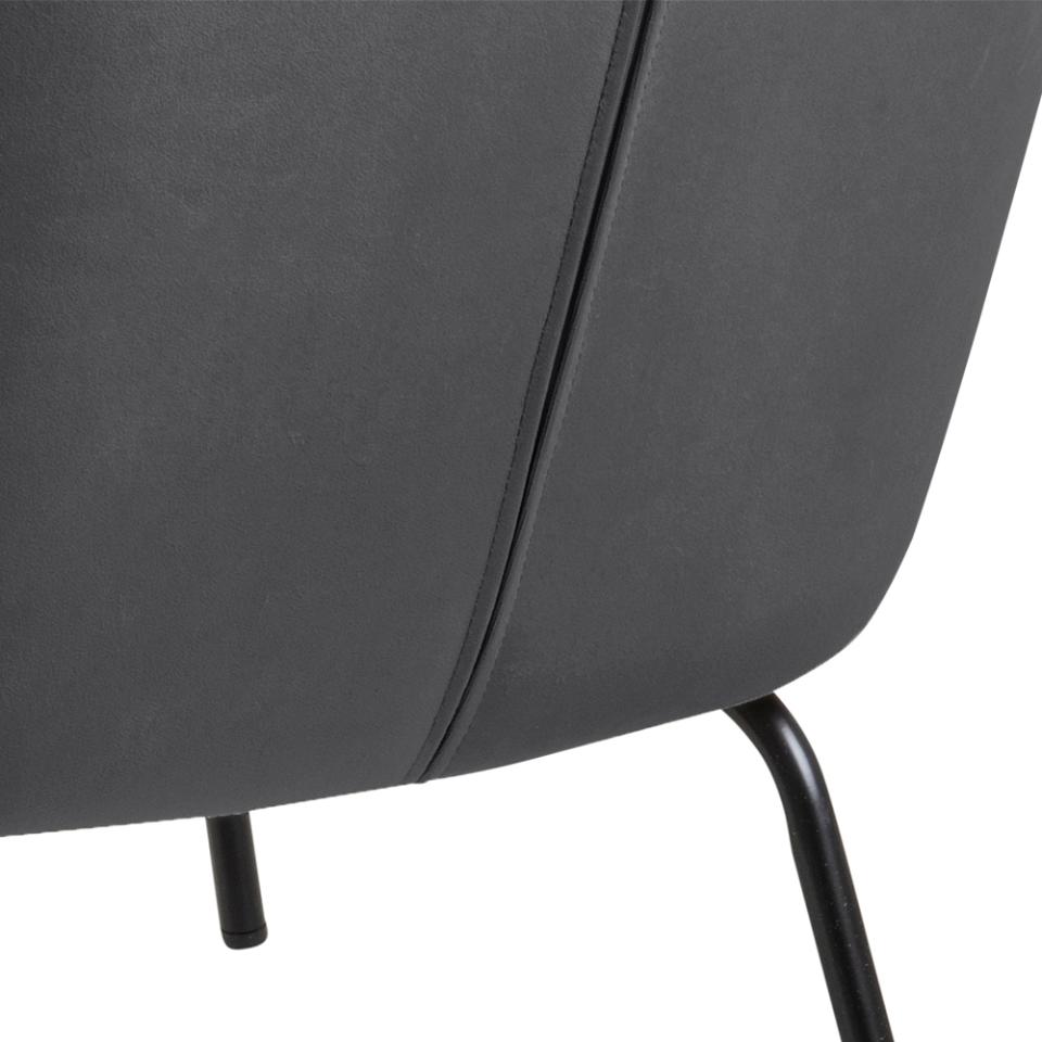 Krēsls Meli 75/75/83 cm tumši pelēks - N1 Home