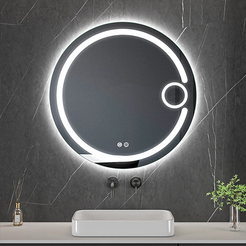 LED spogulis Solo, Ø 80 cm, 2700-6500K - N1 Home