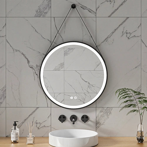 LED spogulis Valle, Ø 80 cm, 2700-6500K, 15W, 1810Lm, IP44 - N1 Home