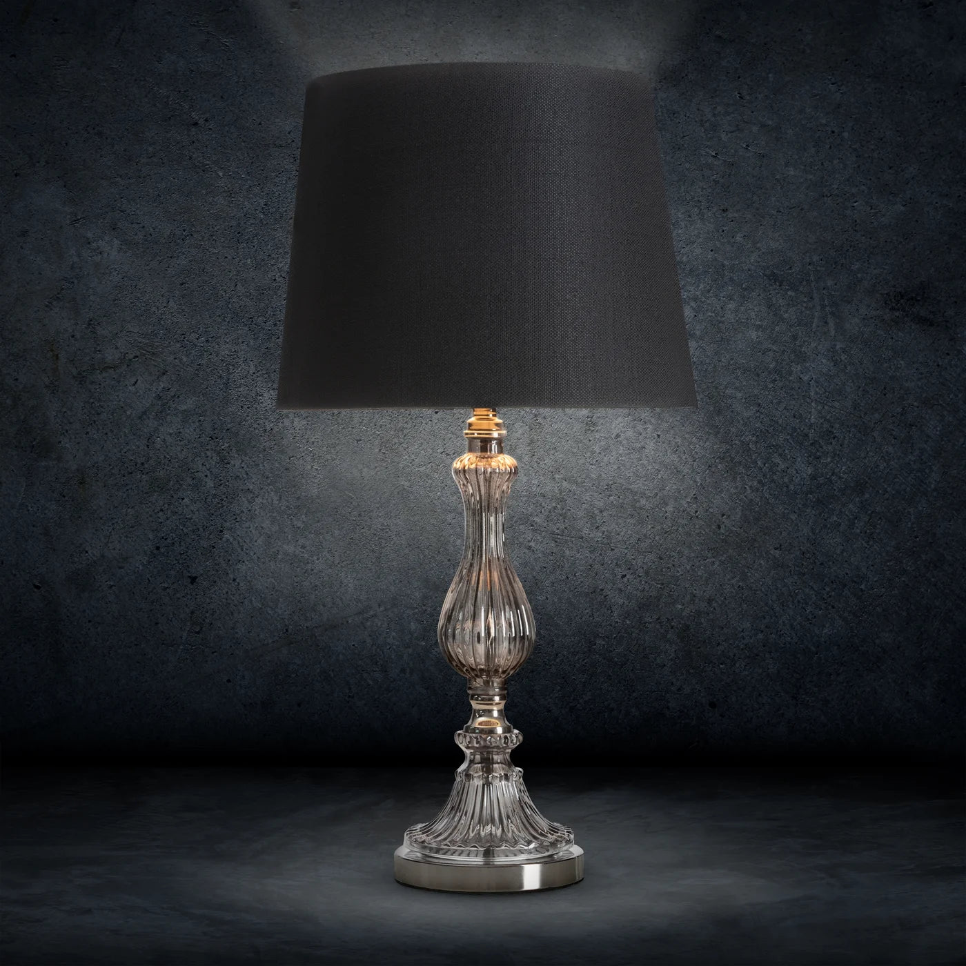 Galda lampa Rem 27/62 cm melns - N1 Home