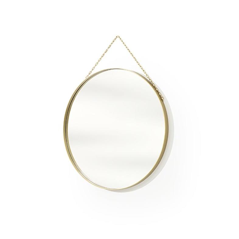 Piekaramais spoguļis rāmī AUSTIN 60 cm zelts - N1 Home