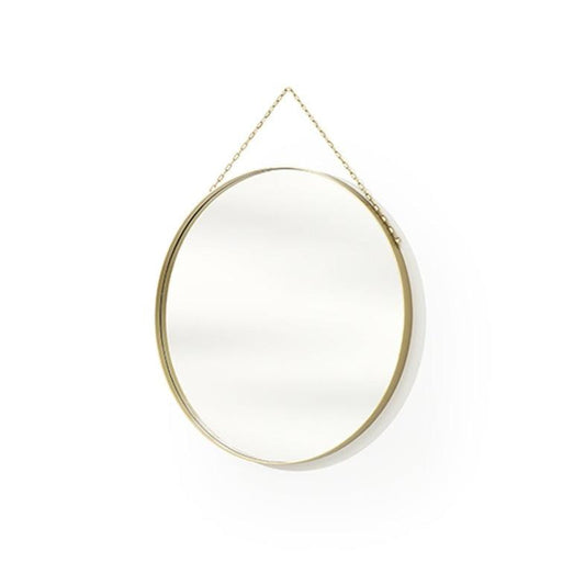 Piekaramais spoguļis rāmī AUSTIN 60 cm zelts - N1 Home
