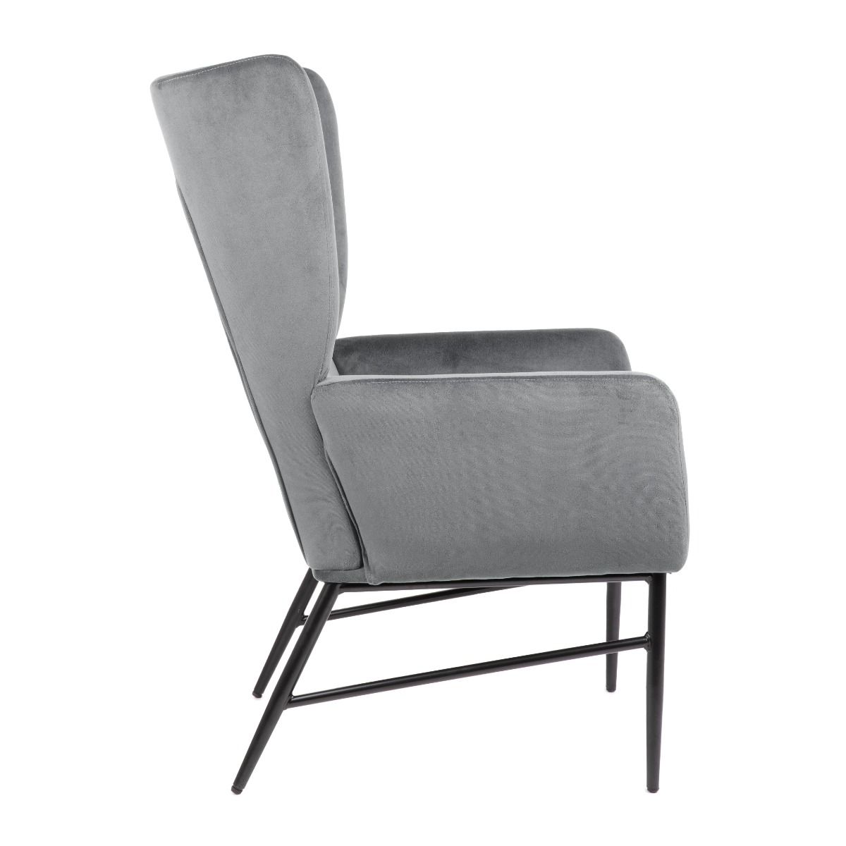 VINDER atpūtas krēsls pelēks 97x67x73 cm - N1 Home