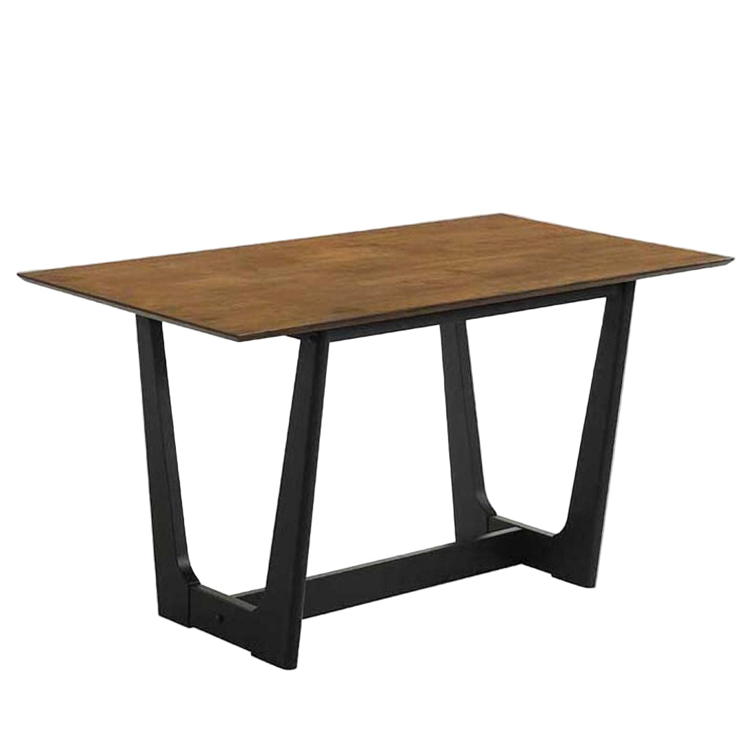 Galds Pankel 140/75/76 cm dabīgs/melns