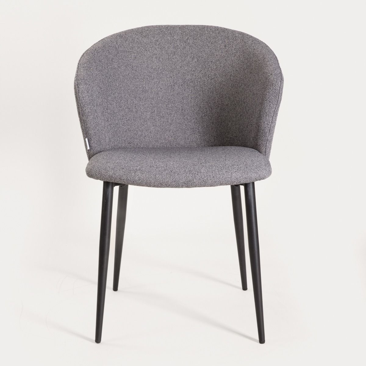 Krēsls Lujis 56,5/59/81 cm tumši pelēks