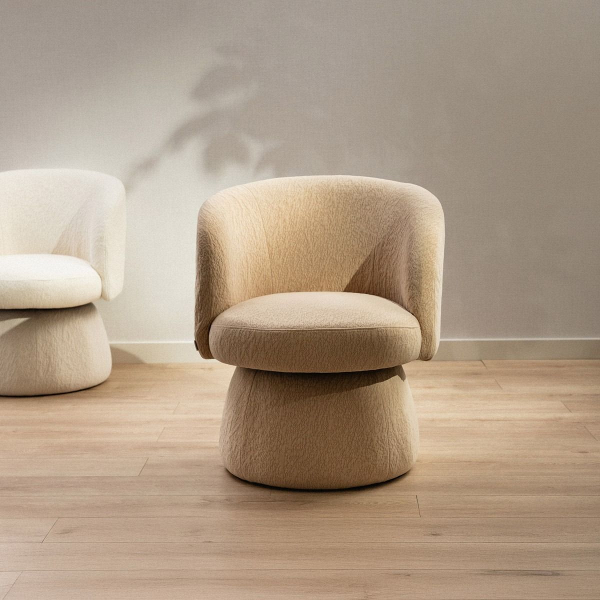 Krēsls Coknad 70/75/80 cm bēšs