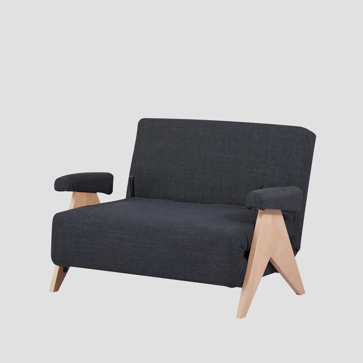 Krēsls Callos 117/90/82 cm tumši pelēks