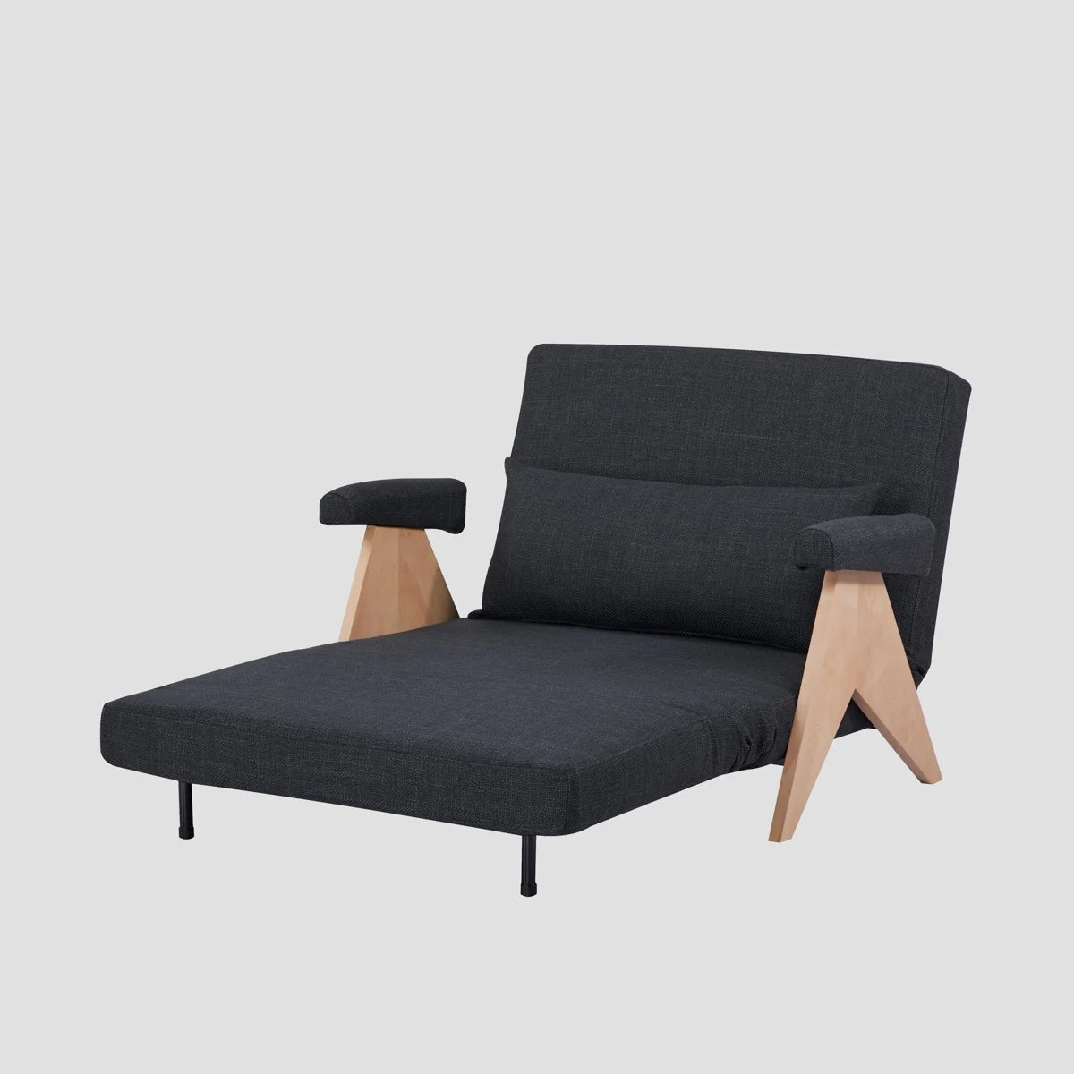 Krēsls Callos 117/90/82 cm tumši pelēks
