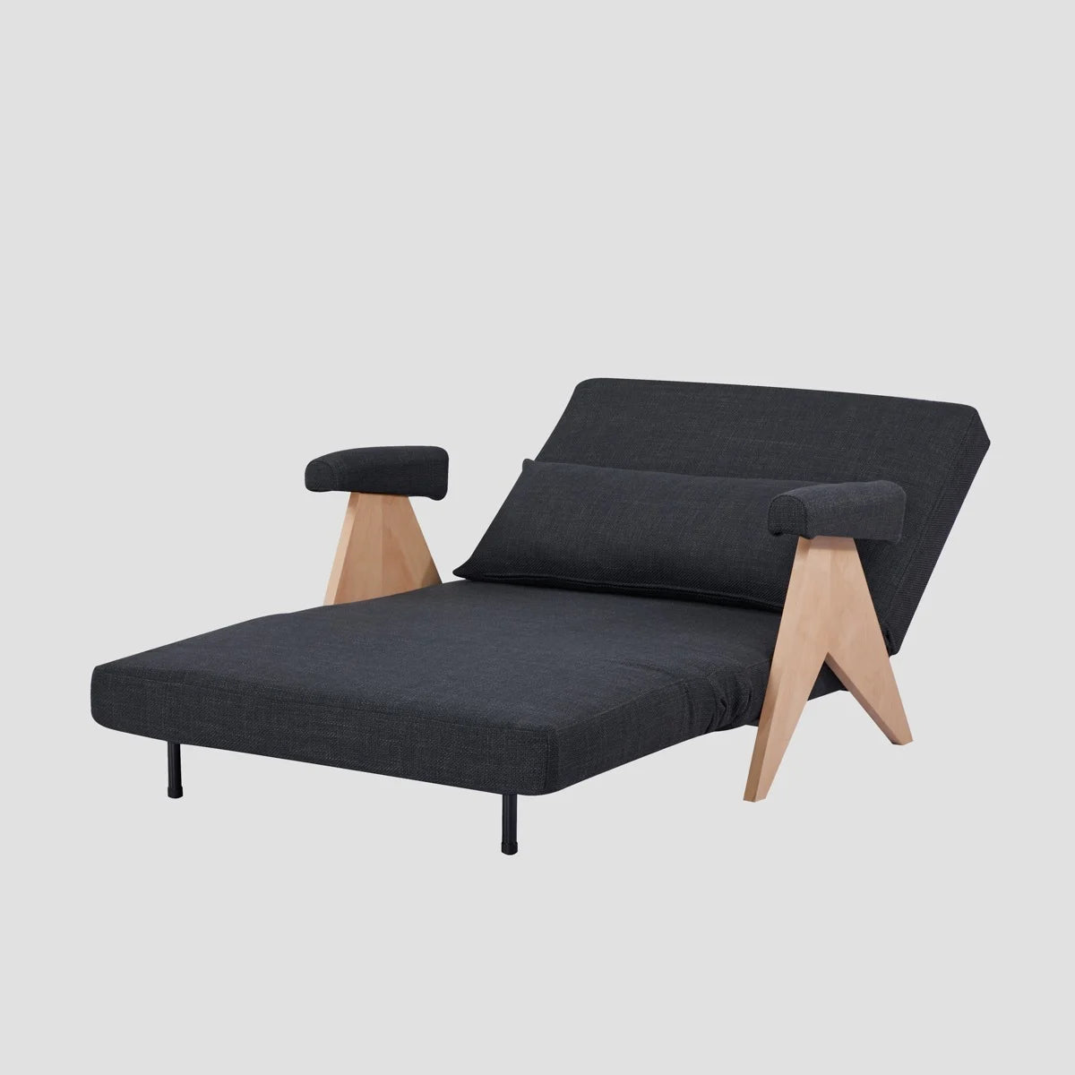 Krēsls Callos 117/90/82 cm tumši pelēks