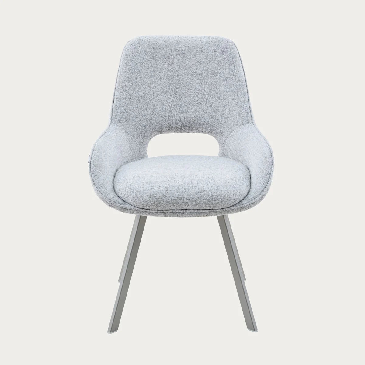 Krēsls Alasqa 63/57/82 cm gaiši pelēks