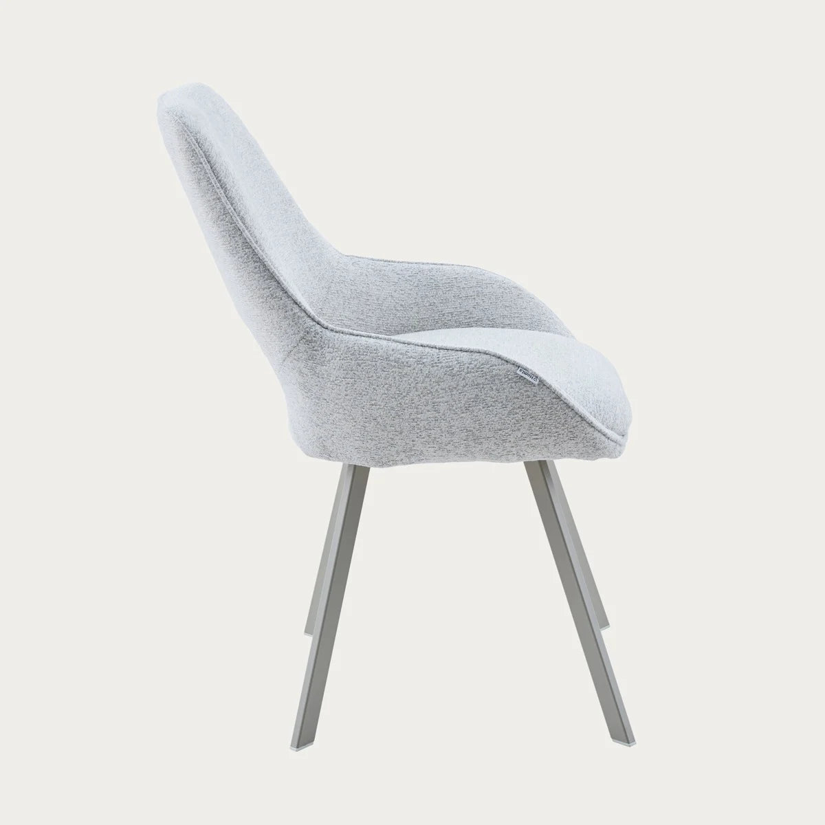 Krēsls Alasqa 63/57/82 cm gaiši pelēks