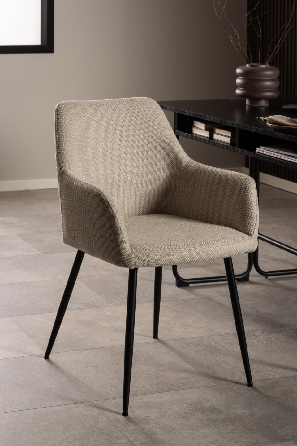 Krēsls Liz 59/59/85 cm bēšs - N1 Home