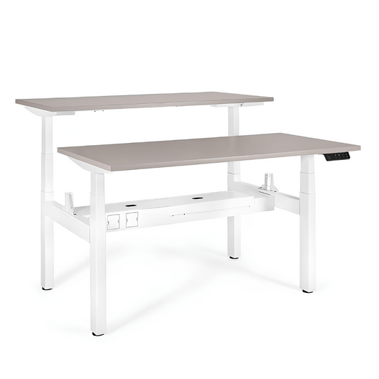 Galds Aktiva II 140; 160/70 cm balts/bēšs - N1 Home