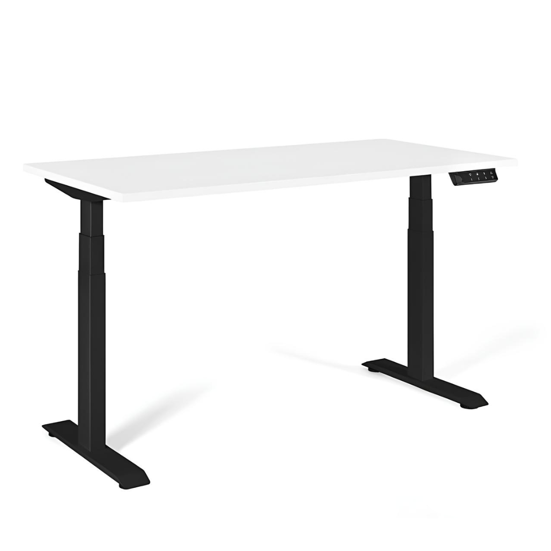 Galds Aktiva I 140;160/70 cm melns/balts - N1 Home