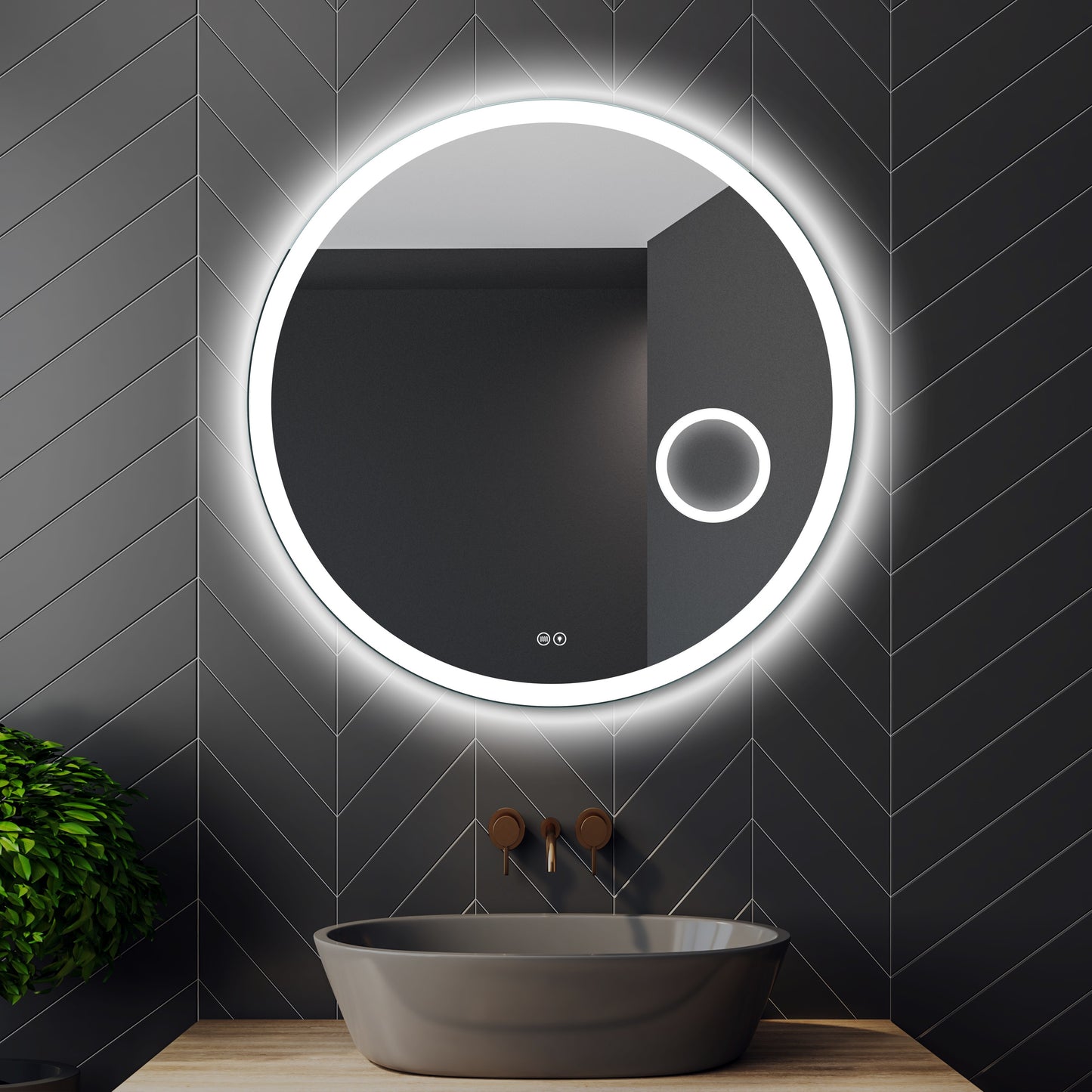 Spogulis RD 80 cm x 2,5 cm - N1 Home