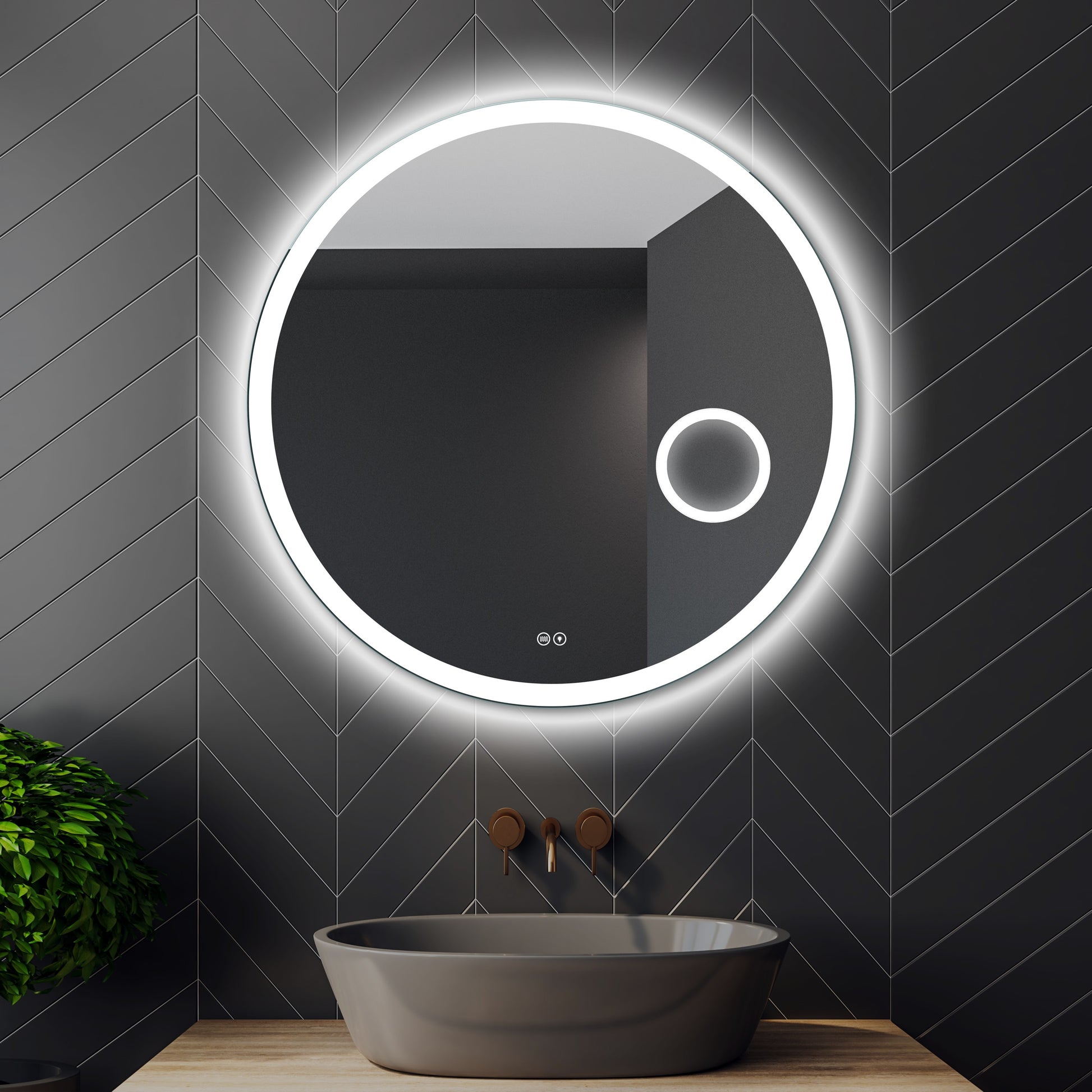 Spogulis RD 80 cm x 2,5 cm - N1 Home