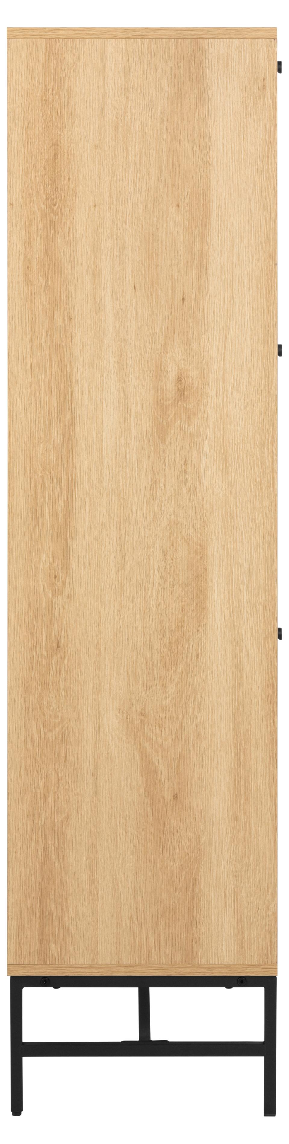 Apavu skapis Alba 98,7x35x140,4 cm ozols - N1 Home