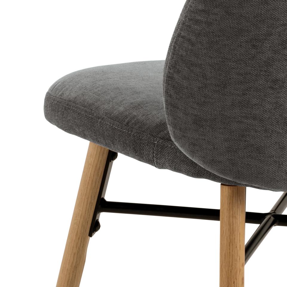 Krēsls Soph 54/46/82 cm tumši pelēks - N1 Home