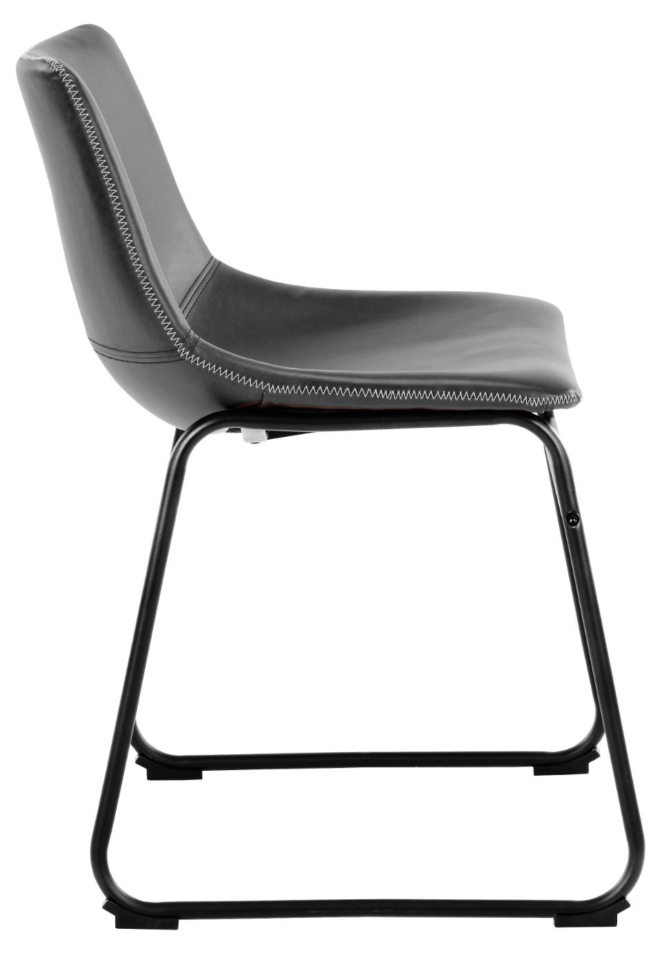 Krēsls Ore 48/56/78 cm vintage melns - N1 Home