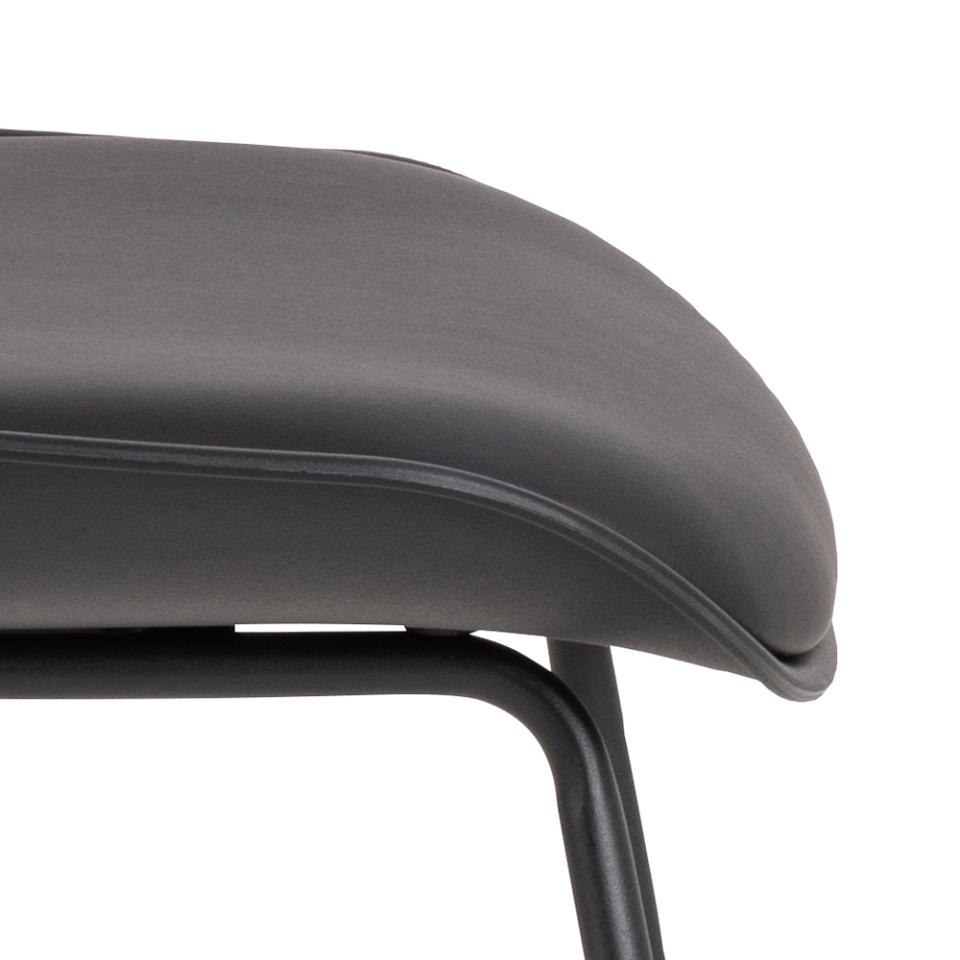 Bāra krēsls Tin 50/49/84 cm melns - N1 Home