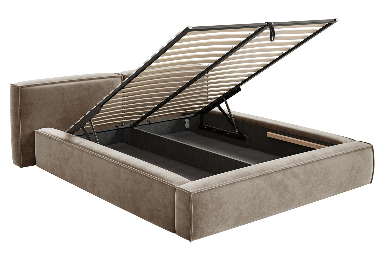 Gulta Tilas low 140/160/180/200x200 cm Bluvel 40 - N1 Home