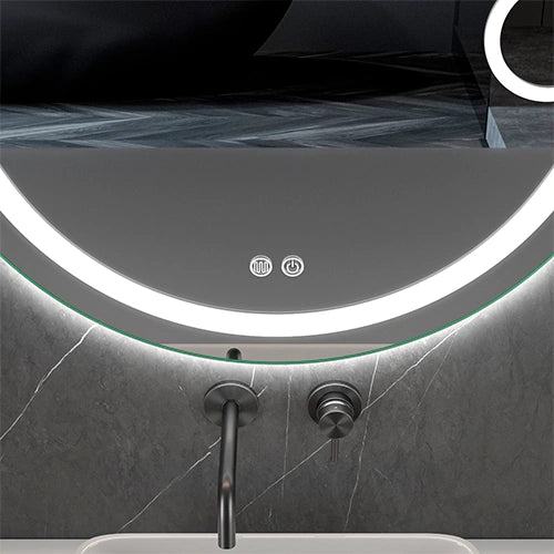 LED spogulis Solo, Ø 80 cm, 2700-6500K - N1 Home