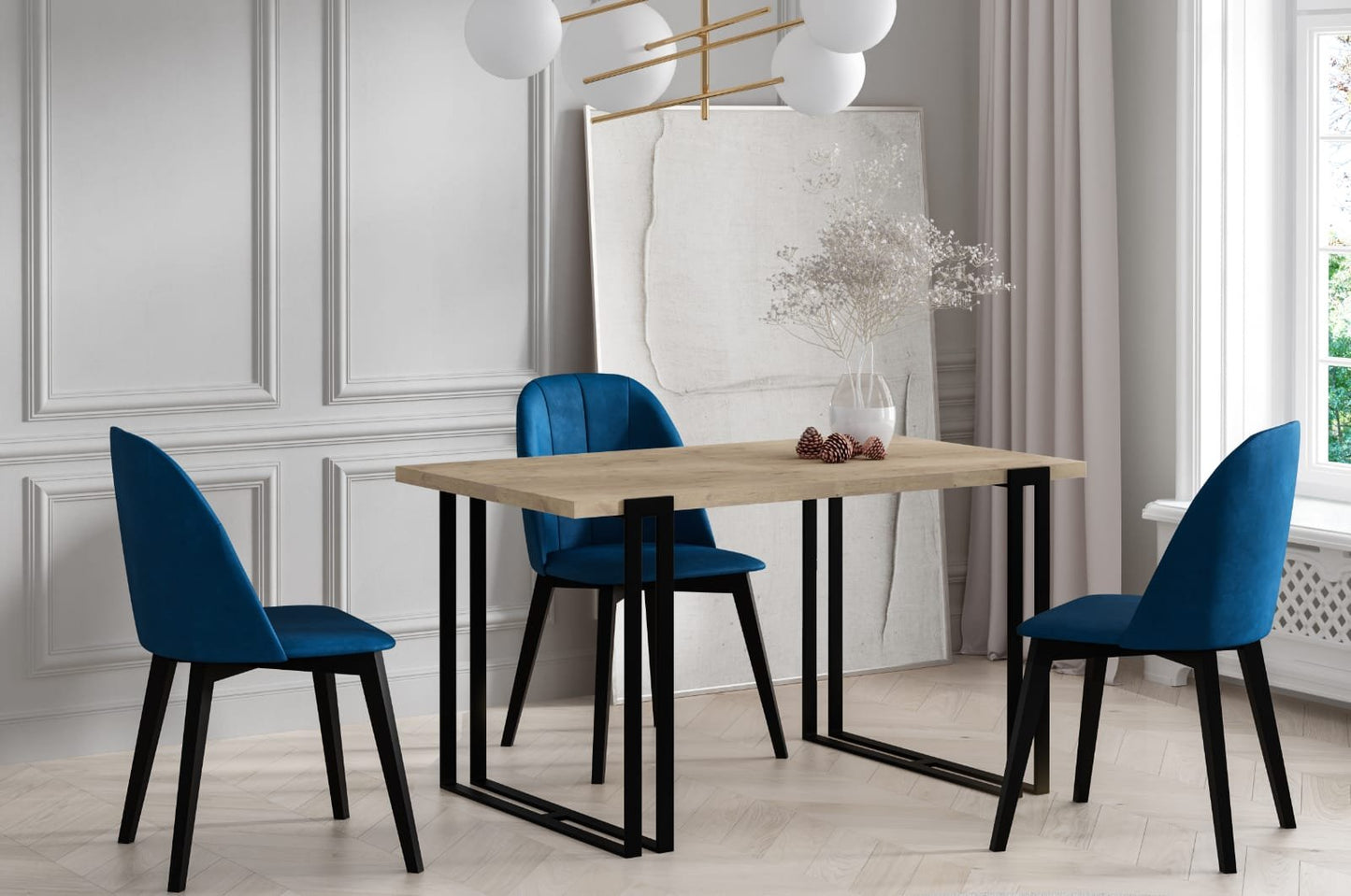 Galds Rino 160-260/90/76 cm craft ozols - N1 Home