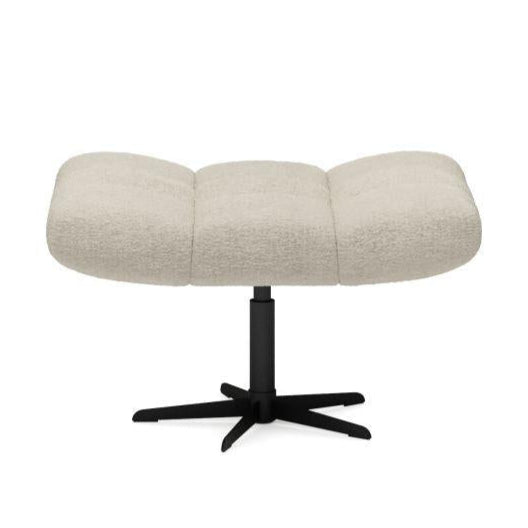 Pufs Sins 45/46/69 cm balts, florence 3 taupe - N1 Home