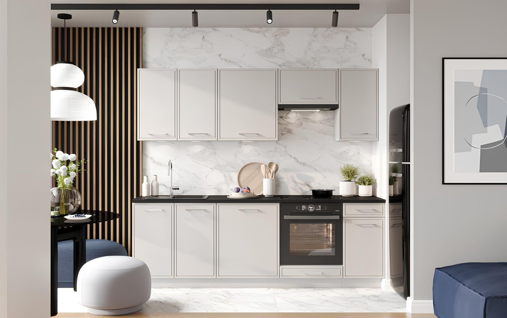 Trauku mazgājamās mašīnas priekšējais pārklāts panelis Brio 44(59)/71 cm bēšs - N1 Home