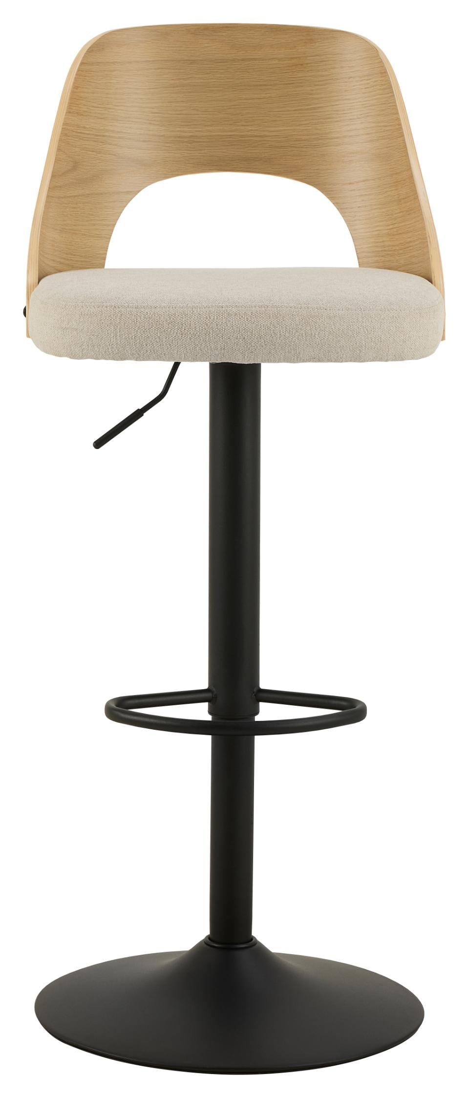 Bāra krēsls Luc 47/50/113 cm bēšs ozols - N1 Home