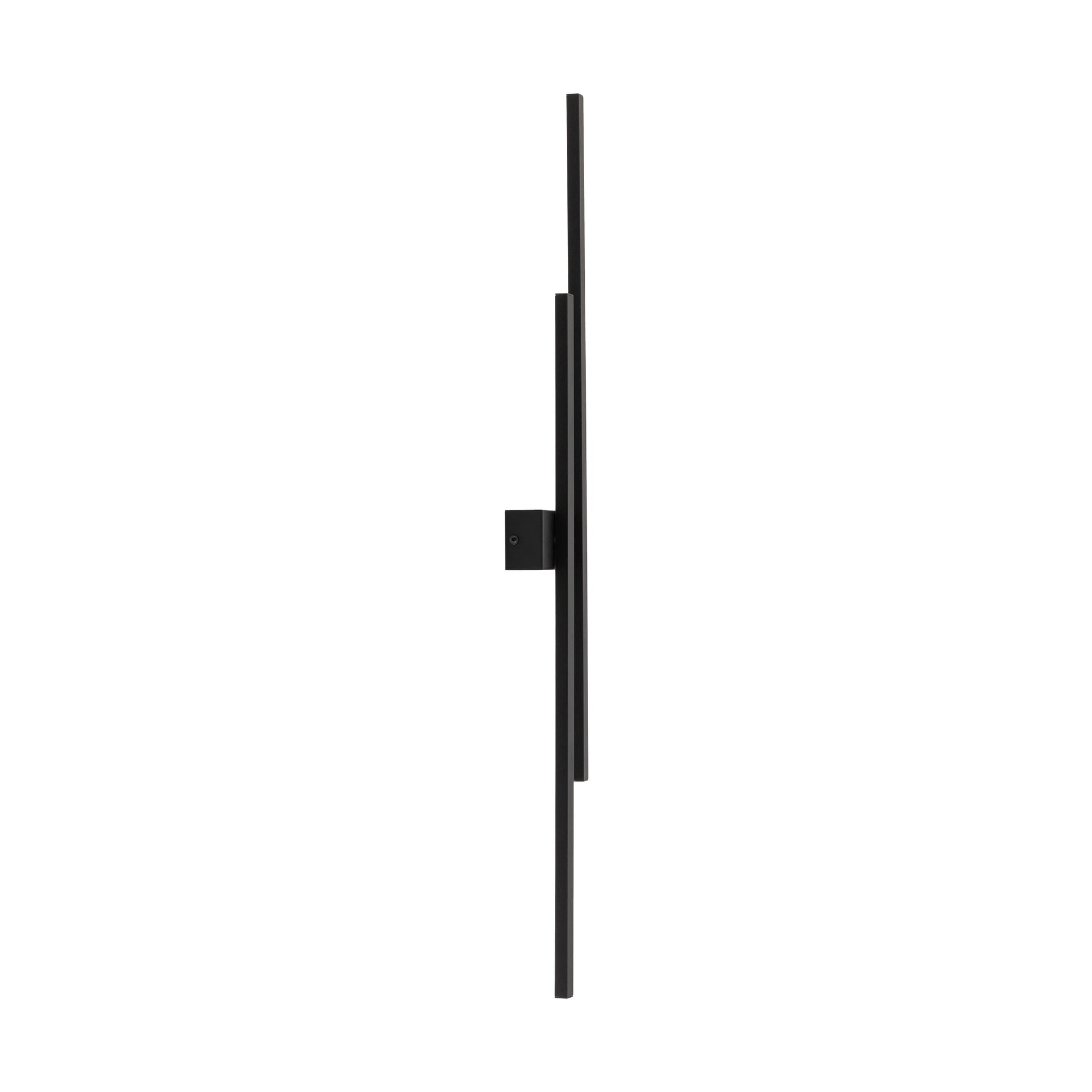 Sienas lampa Flo 5,5/13/90 cm melns - N1 Home