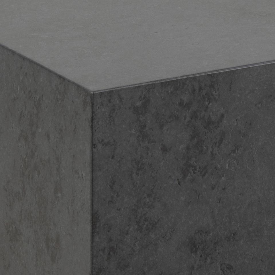 Kafijas galds Dia 58x58x40 cm; 50x50x33 cm melns okeāna - N1 Home