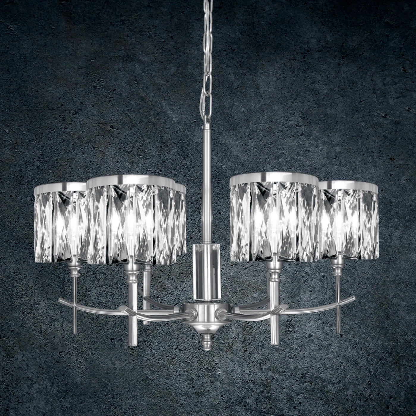 Lustra Kryla 60 x 150 cm, sudrabs - N1 Home