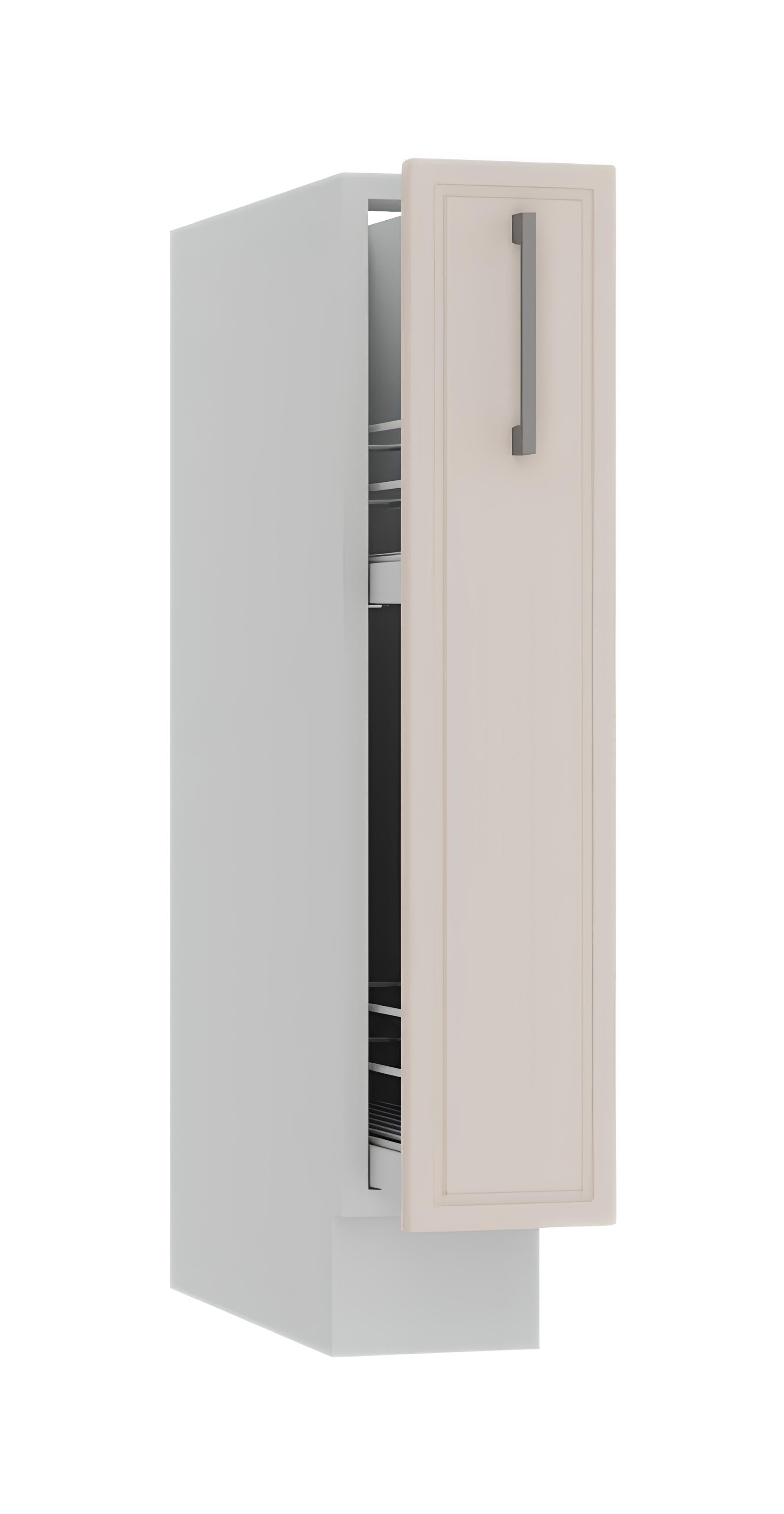 Virtuves zemāks skapis Brit kargo 15(20)/60/82 bēšs - N1 Home