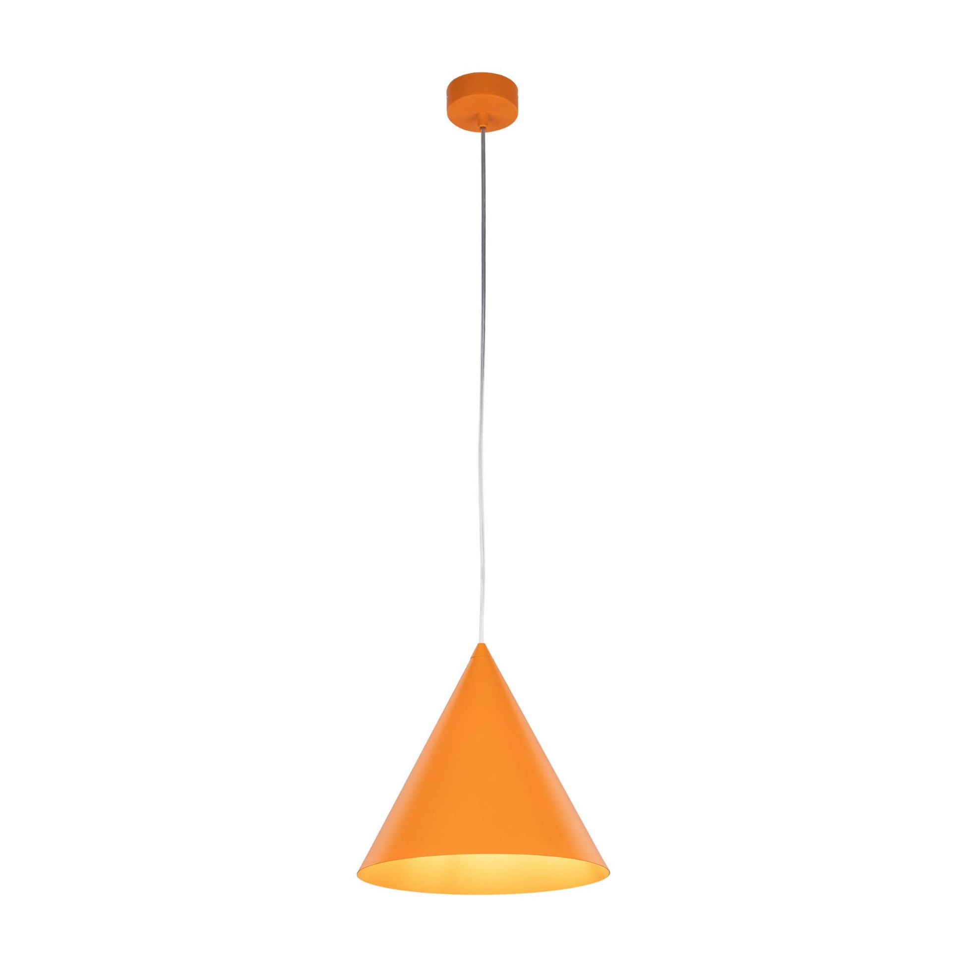 Piekaramā lampa Con 25/160/25 cm oranžs - N1 Home
